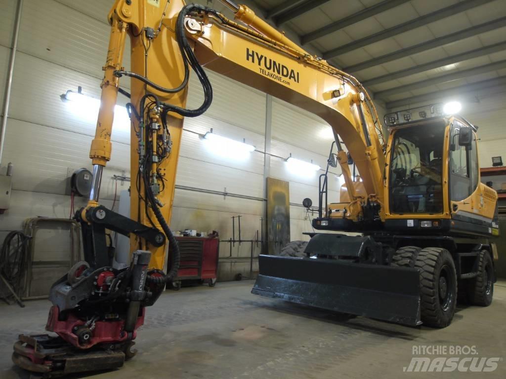 Hyundai R 160 W-9A Ratiniai ekskavatoriai
