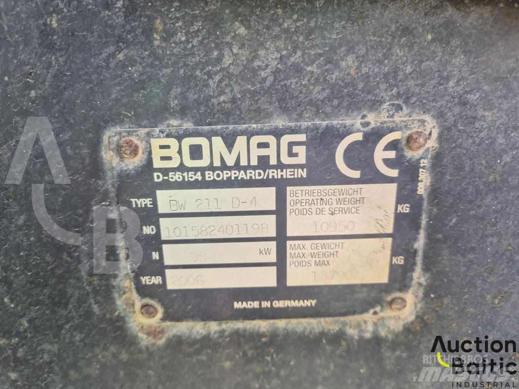Bomag BW 211 D-4 Vieno būgno volai