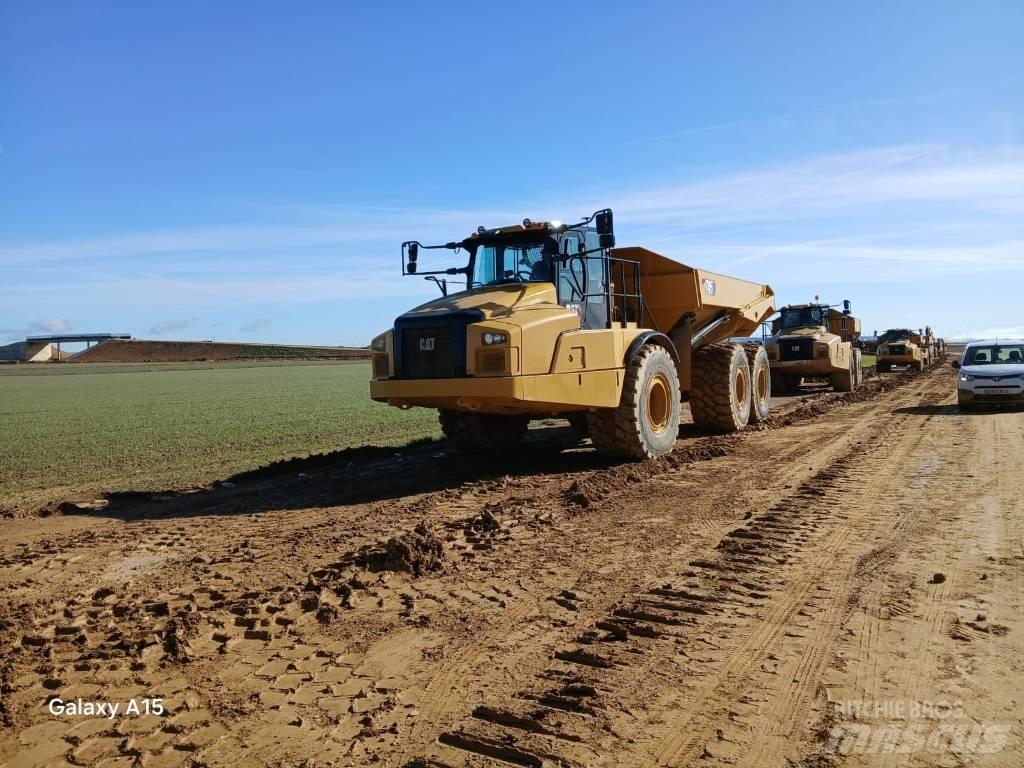CAT 745 Karjeriniai savivarčiai