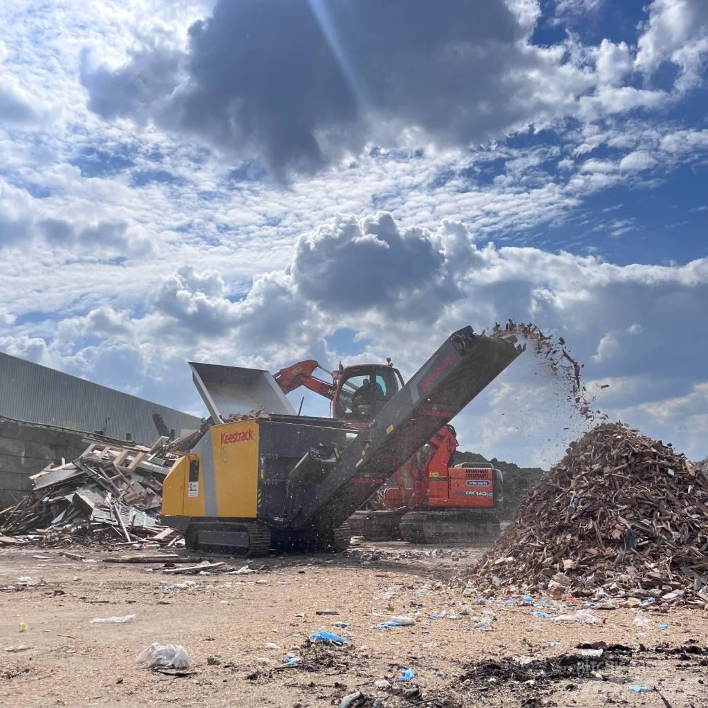 Keestrack P3 Atliekų smulkintuvai