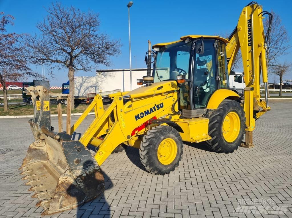 Komatsu WB 97R-5E0 Ekskavatoriniai krautuvai