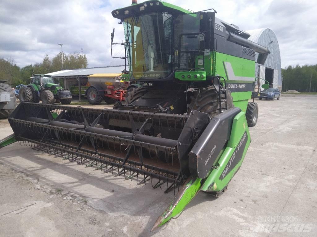 Deutz-Fahr 6040 HTS Derliaus nuėmimo kombainai