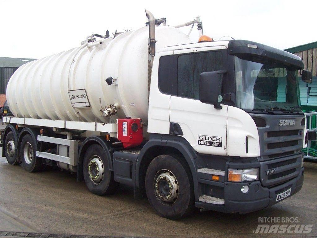 Scania P 380 Kombinuotos paskirties / vakuuminiai sunkvežimiai
