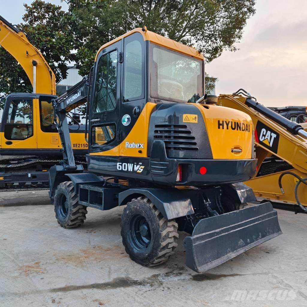 Hyundai Robex 60 W Ratiniai ekskavatoriai