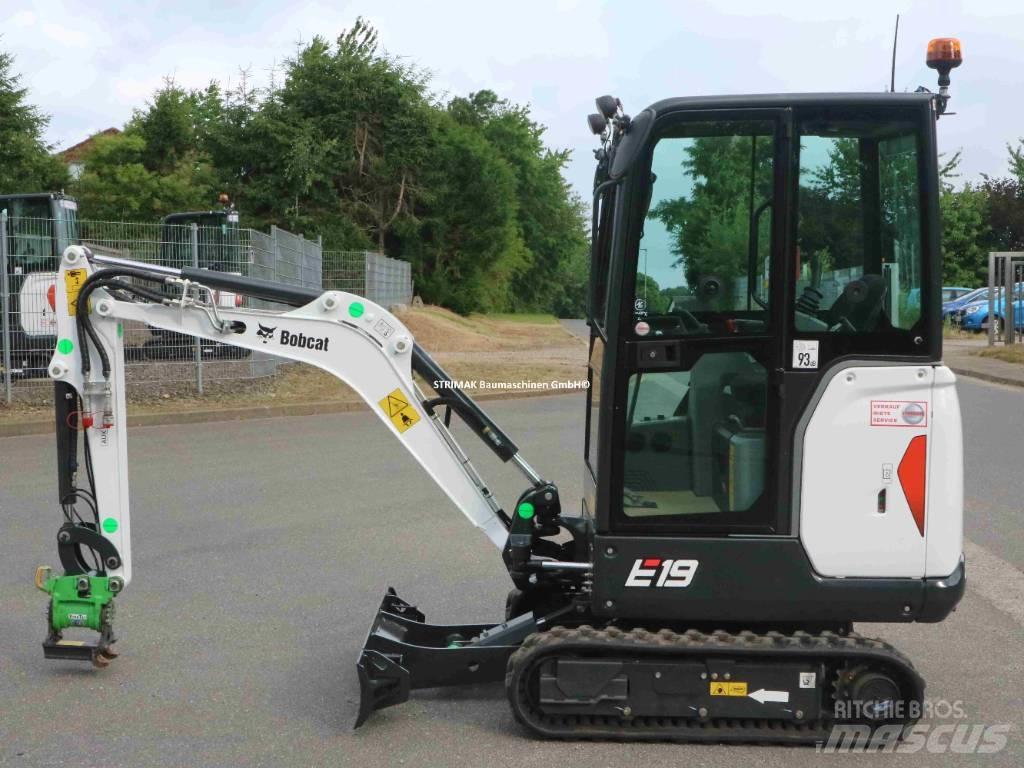Bobcat E 19 Mini ekskavatoriai < 7 t