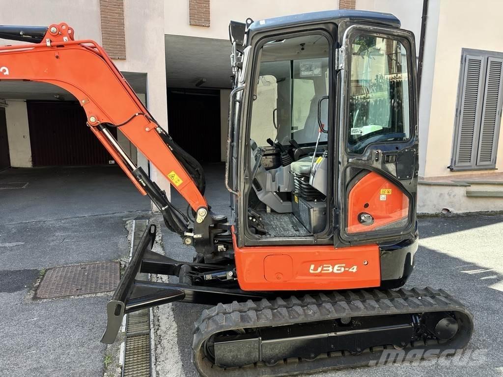 Kubota U36-4 Mini ekskavatoriai < 7 t