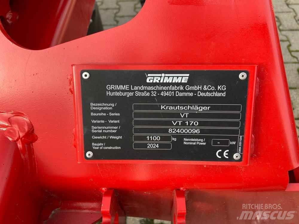 Grimme VT 170 Žemės ūkis - Kita