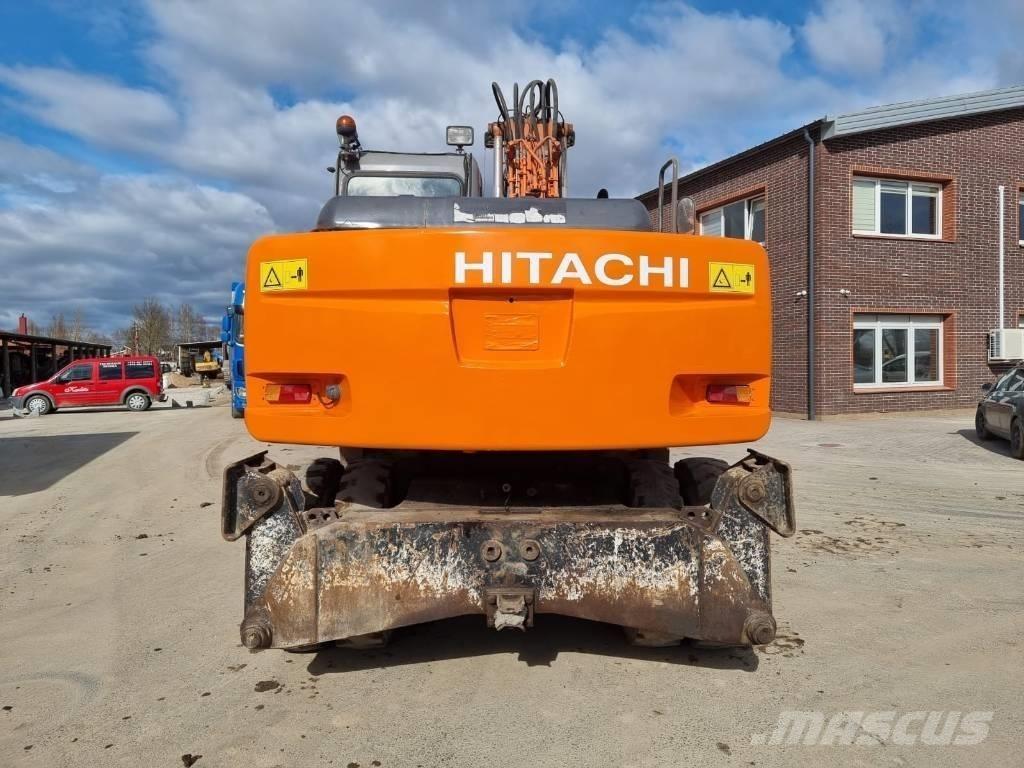 Hitachi ZX 160 W Ratiniai ekskavatoriai