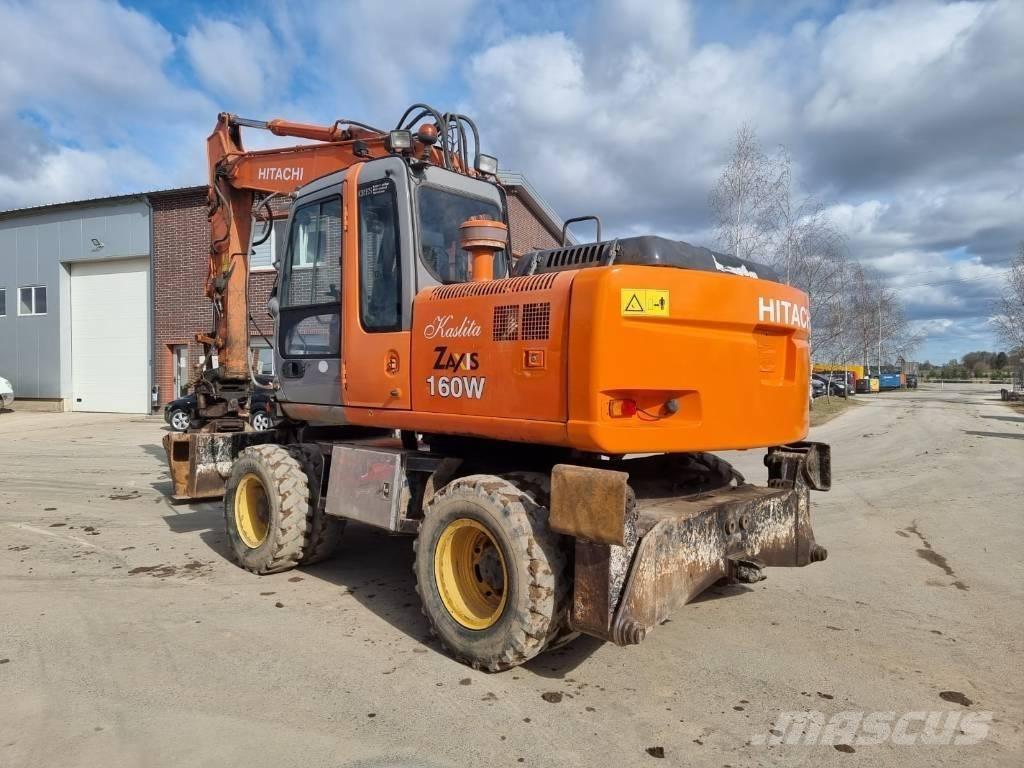 Hitachi ZX 160 W Ratiniai ekskavatoriai