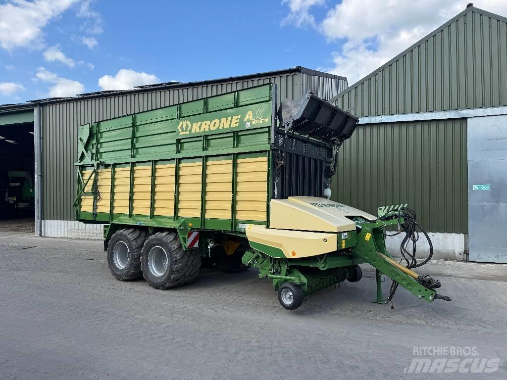 Krone AX 310 HL Savikrovės priekabos