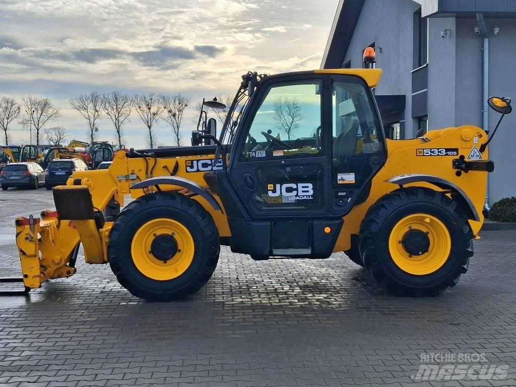 JCB 533-105 Teleskopiniai krautuvai