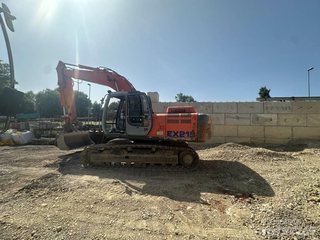 Fiat-Hitachi EX 215 Vikšriniai ekskavatoriai