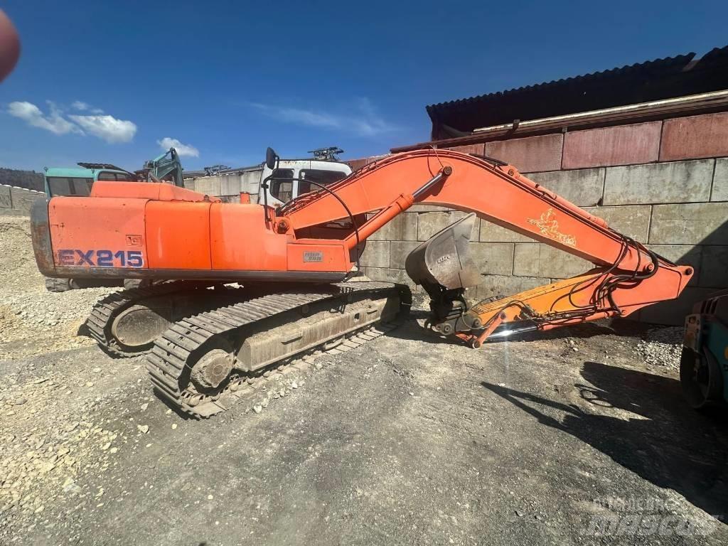 Fiat-Hitachi EX 215 Vikšriniai ekskavatoriai
