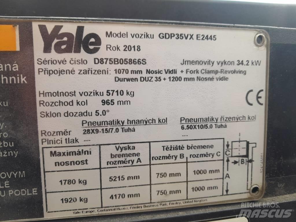 Yale GDP35VX Dyzeliniai krautuvai