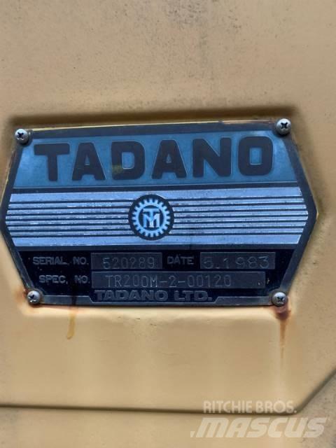 Tadano TR200M-2 Neapdoroto reljefo kranai