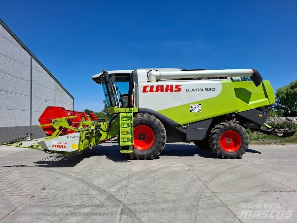 CLAAS Lexion 530 Derliaus nuėmimo kombainai