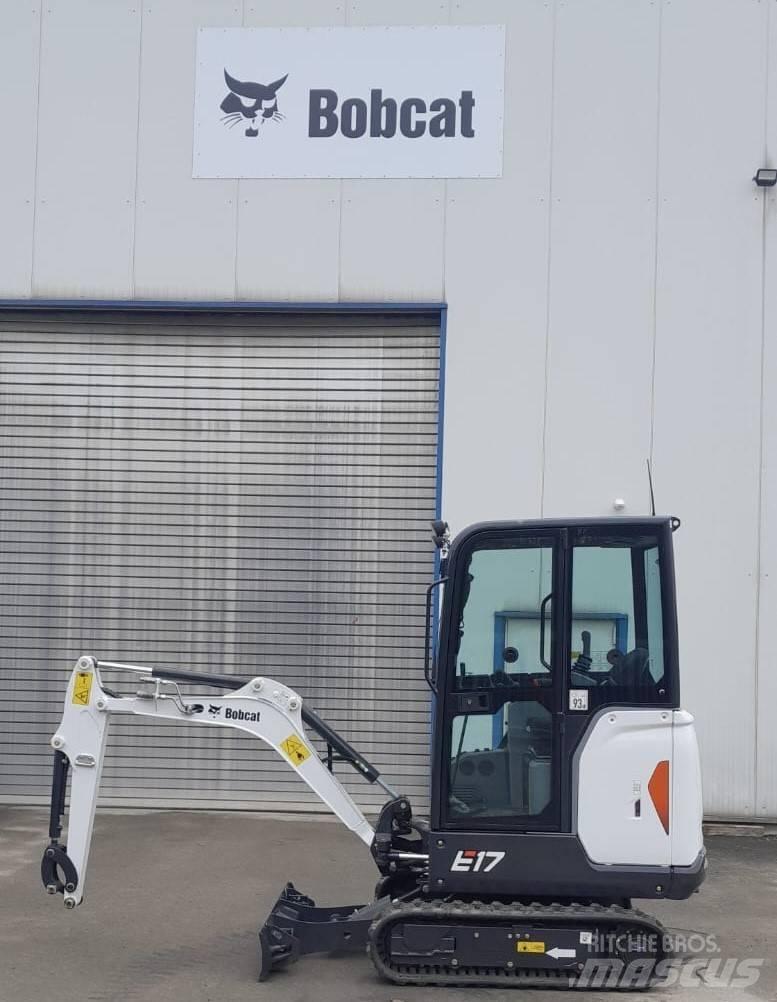 Bobcat E17 Mini ekskavatoriai < 7 t