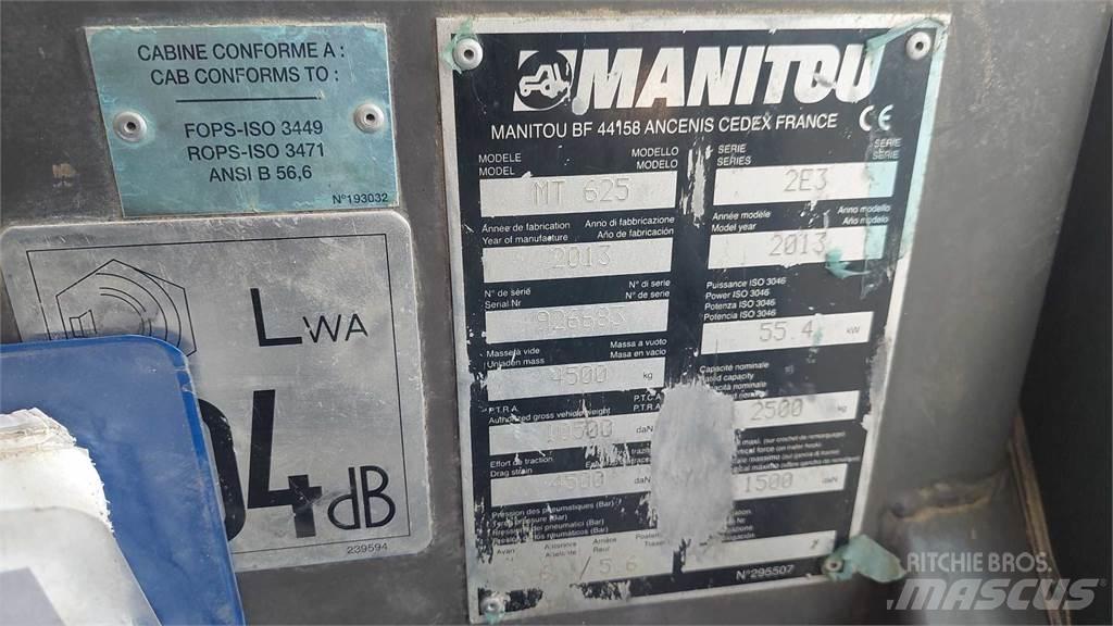 Manitou MT625T Teleskopiniai krautuvai