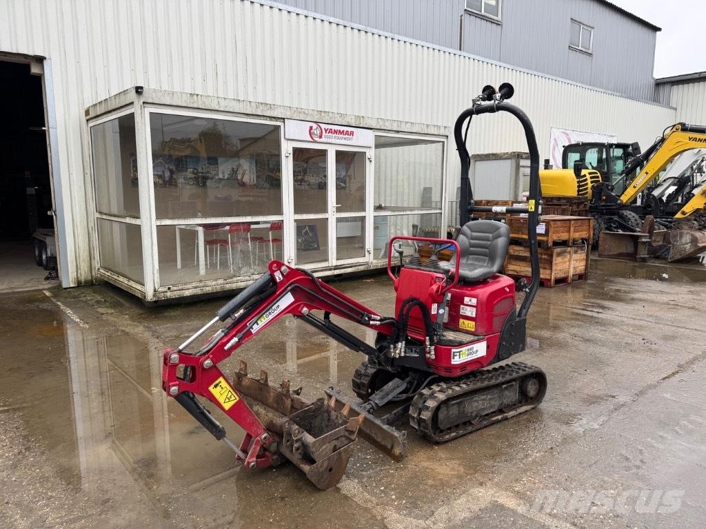 Yanmar SV08 (1F285) Mini ekskavatoriai < 7 t
