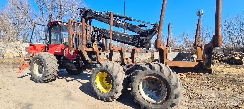Valmetal 840.2 Naudoti miškovežiai (Forvarderiai)