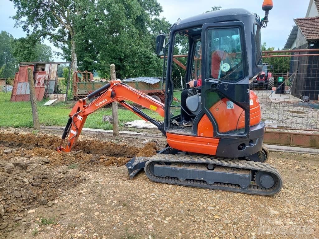 Kubota U20-3A Mini ekskavatoriai < 7 t