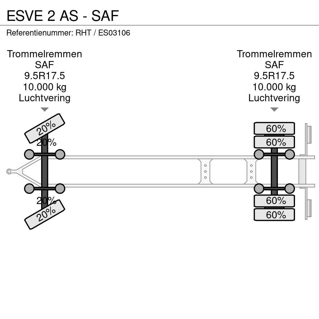 Esve 2 AS - SAF Konteinerių priekabos