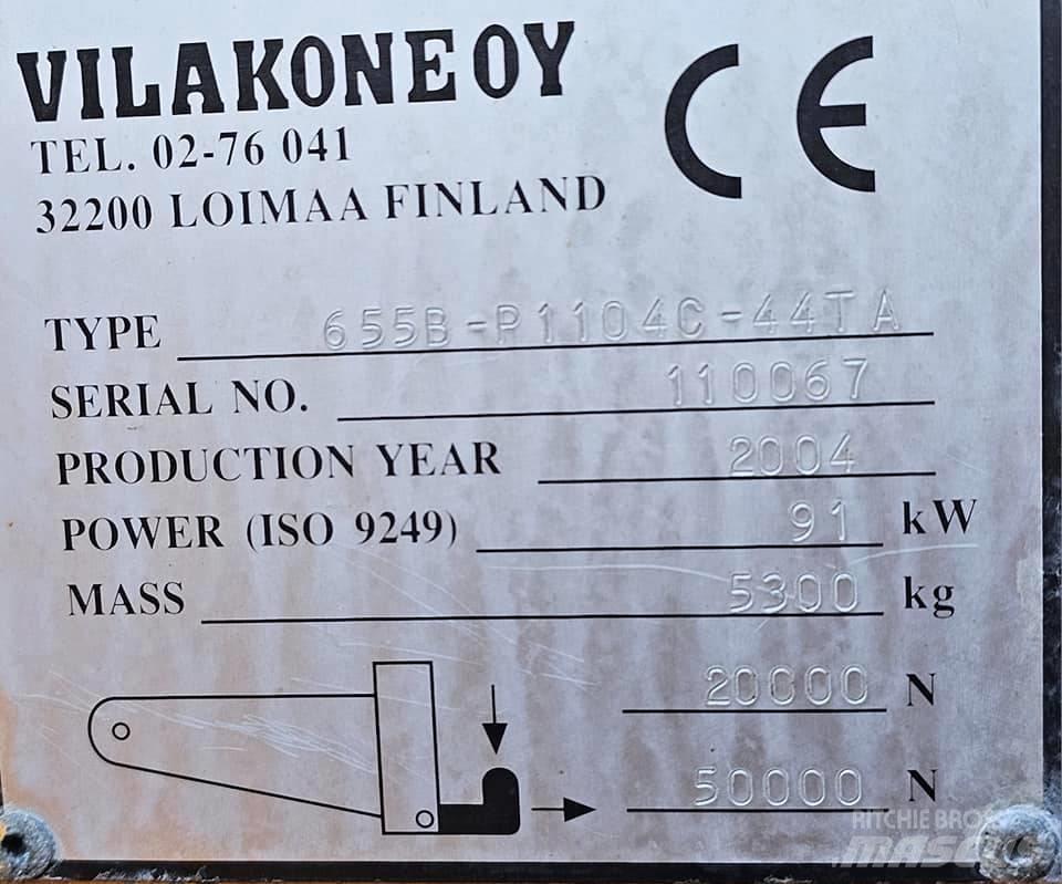 Wille 655b Ratiniai ekskavatoriai