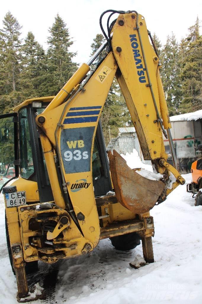 Komatsu WB 93 S-5 Ekskavatoriniai krautuvai