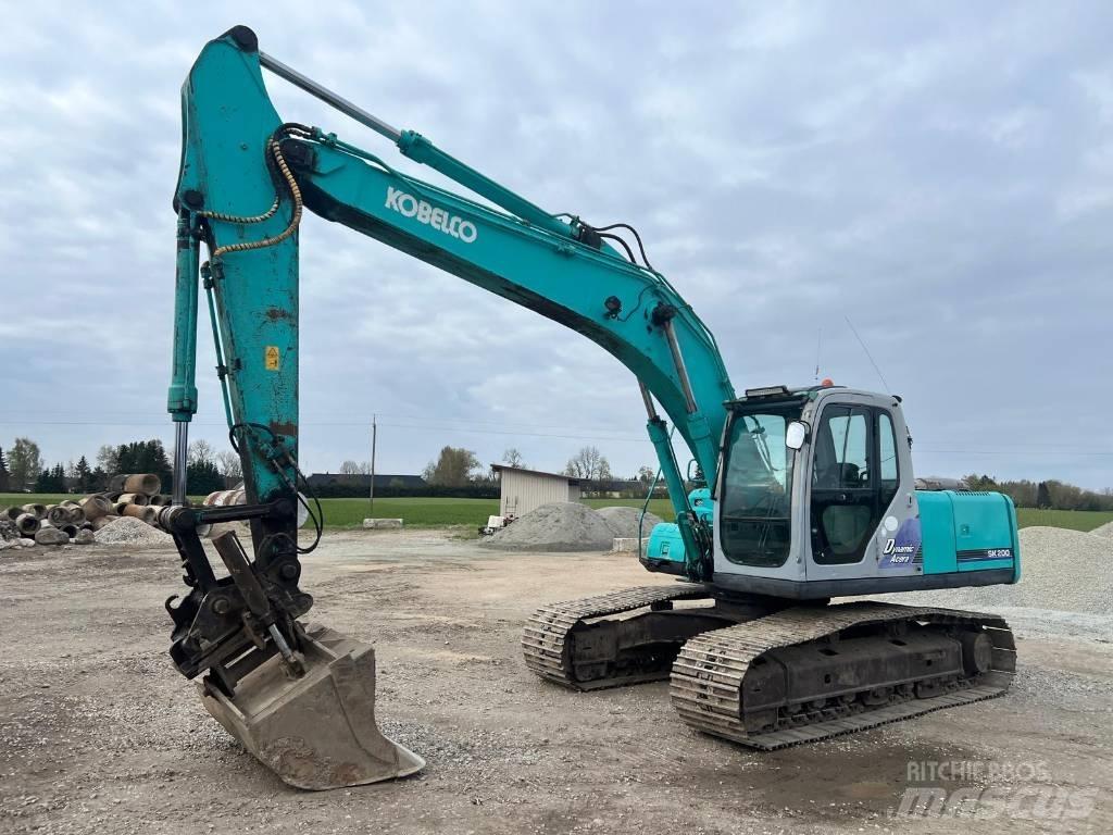 Kobelco SK 200-6 E Vikšriniai ekskavatoriai