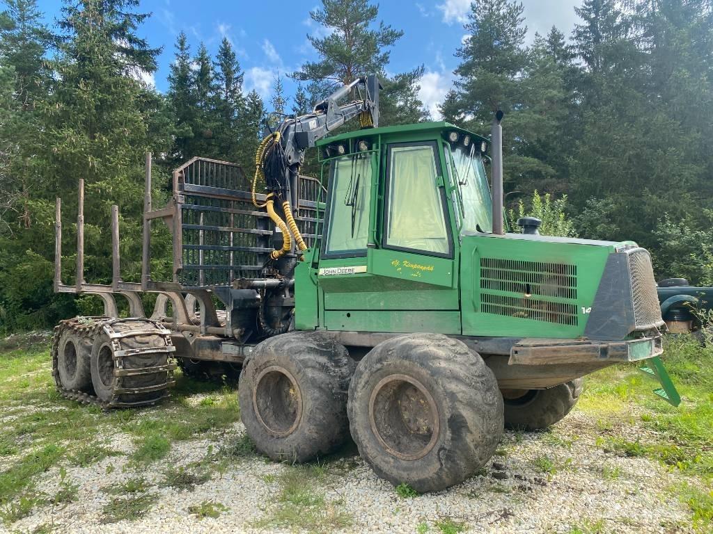 John Deere 1410 D Naudoti miškovežiai (Forvarderiai)