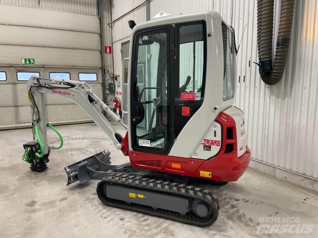 Takeuchi TB 320 Mini ekskavatoriai < 7 t