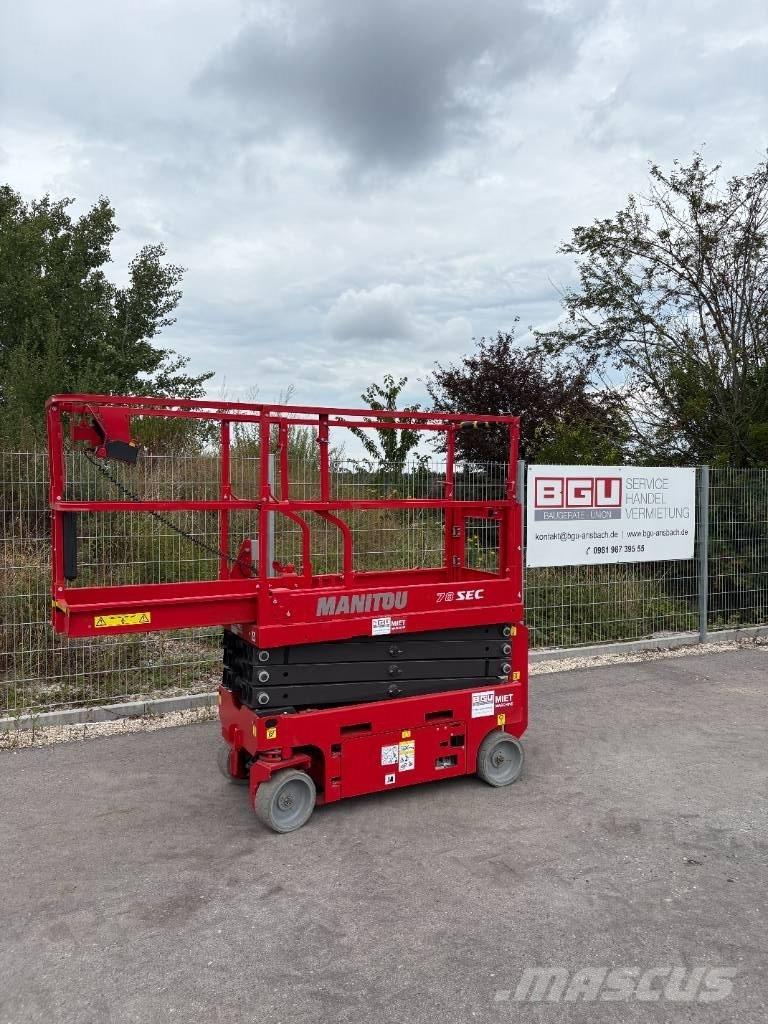 Manitou 78 SEC Žirkliniai keltuvai