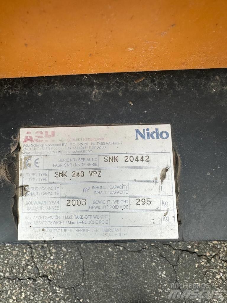 Nido SNK 240 VPZ Sniego peiliai ir valytuvai