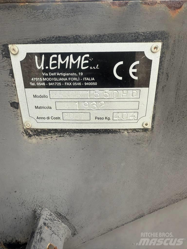  UEMME Manta 1550 HD Šlavimo technika