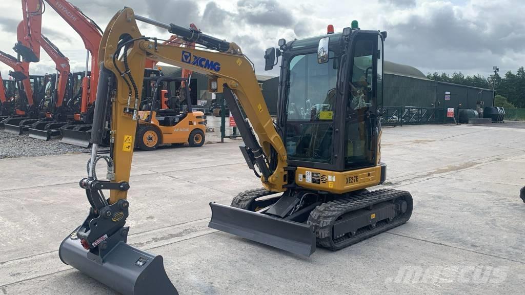 XCMG XE27E Mini ekskavatoriai < 7 t