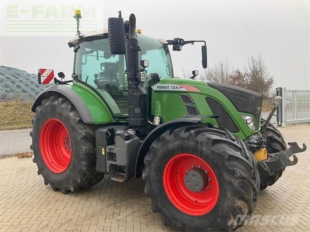 Fendt 724 s4 profi+ Traktoriai