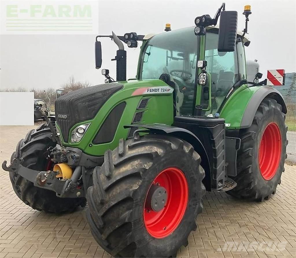 Fendt 724 s4 profi+ Traktoriai