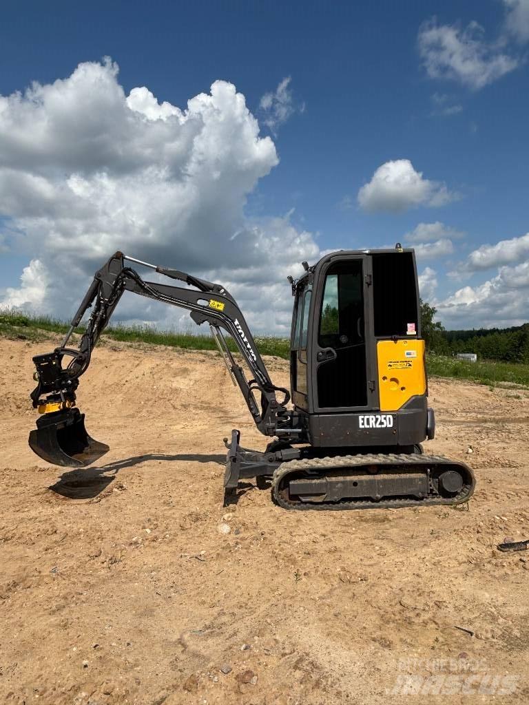 Volvo ECR 25 D Mini ekskavatoriai < 7 t