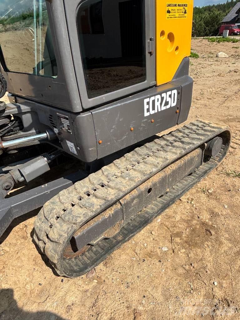 Volvo ECR 25 D Mini ekskavatoriai < 7 t