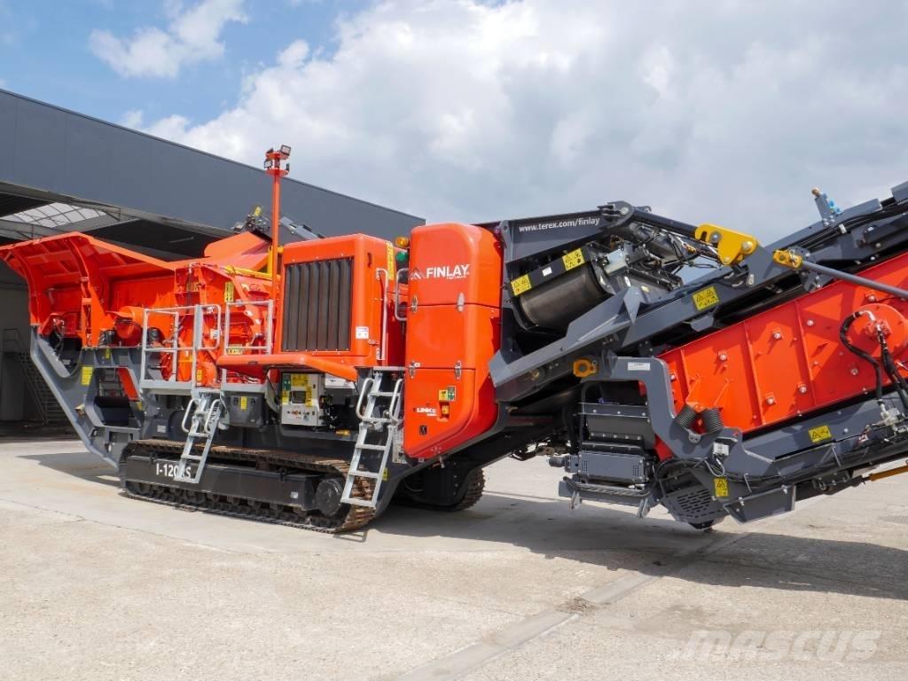 Terex Finlay I-120RS Mobilūs smulkintuvai