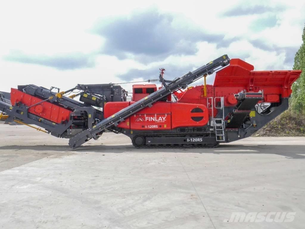 Terex Finlay I-120RS Mobilūs smulkintuvai