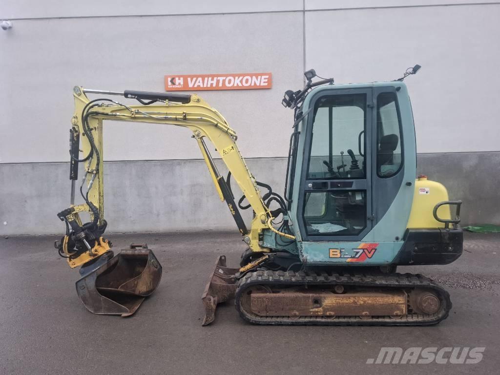 Yanmar B 37 V Mini ekskavatoriai < 7 t
