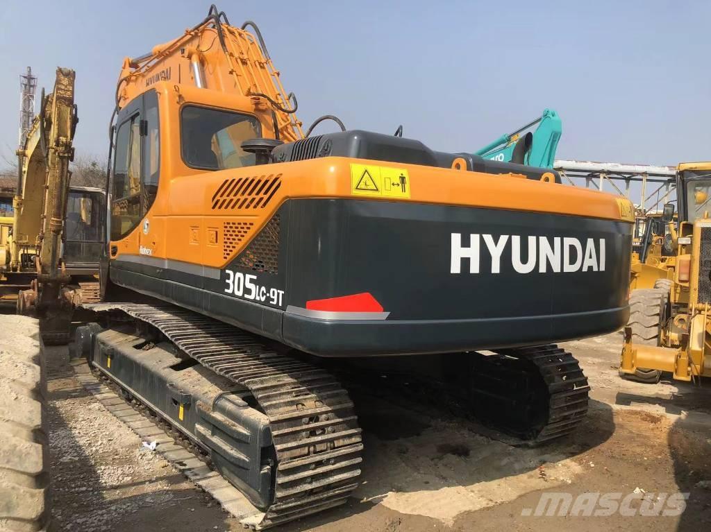 Hyundai 305 LC-9T Vikšriniai ekskavatoriai