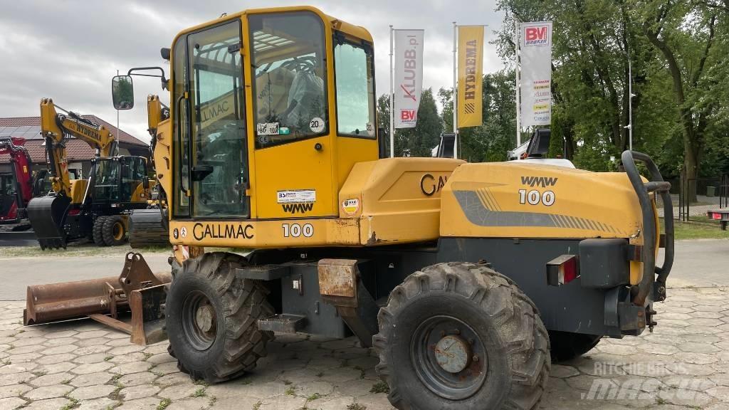 Gallmac WMW 100 Ratiniai ekskavatoriai