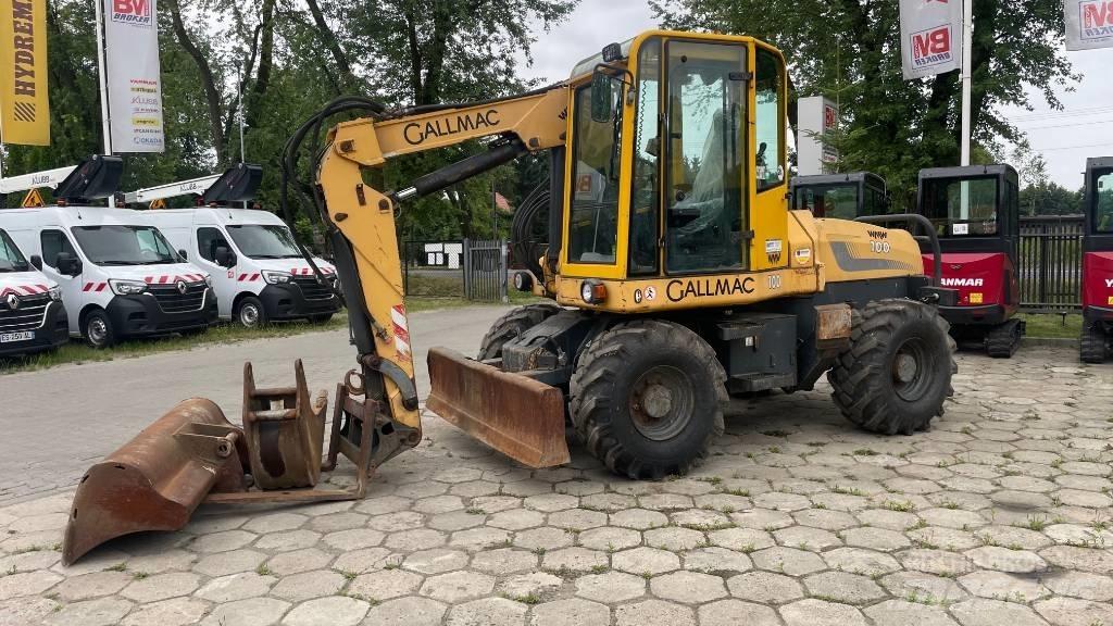 Gallmac WMW 100 Ratiniai ekskavatoriai