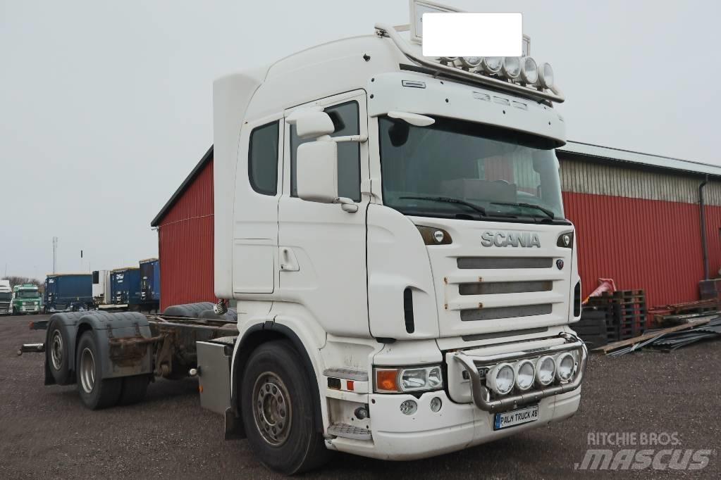 Scania R480LB6X2MNB Važiuoklė su kabina