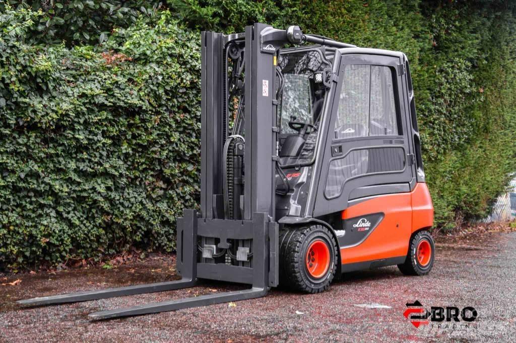 Linde E35L-01 Elektriniai šakiniai krautuvai