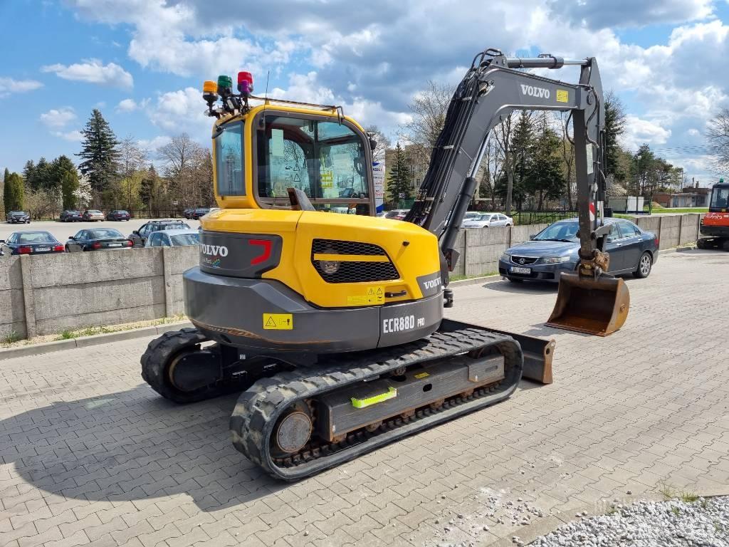 Volvo ECR 88 D Vidutinės galios ekskavatoriai 7-12 t