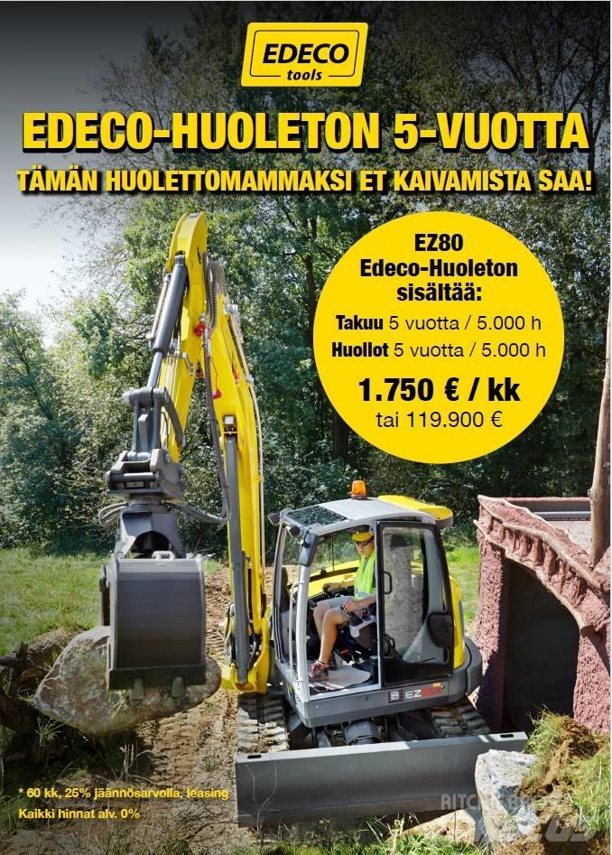 Wacker Neuson EZ 80 Vidutinės galios ekskavatoriai 7-12 t