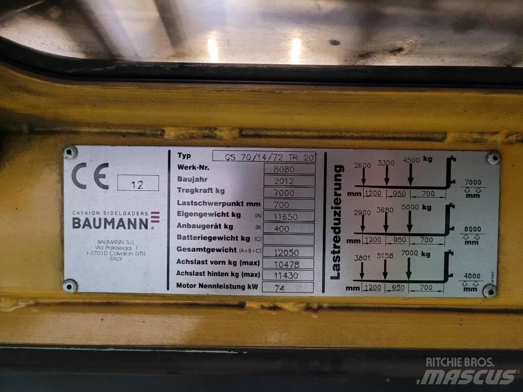 Baumann GS 70 Krautuvai su pakrovimu iš šonų